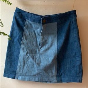 Denim skirt